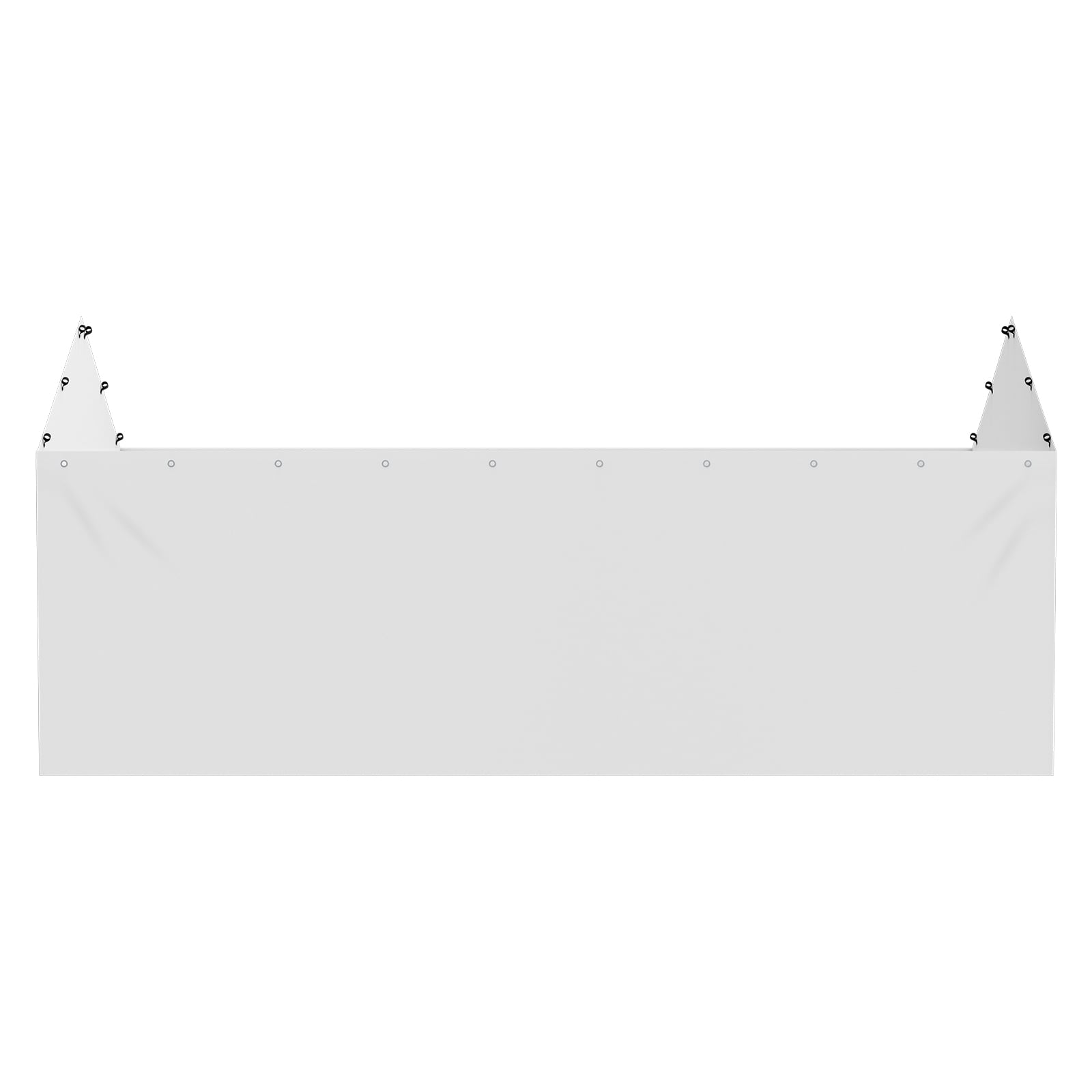 Replacement Side Wall For Carport Garage Tent Waterproof White_voghion.com
